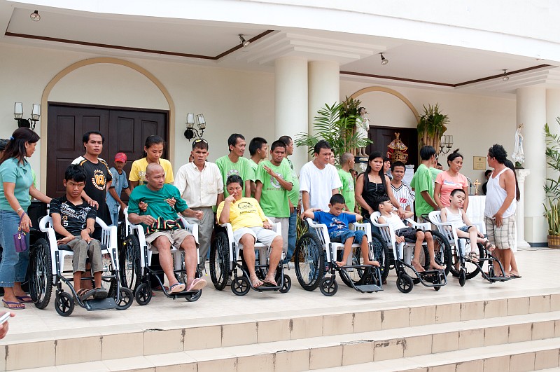 Glorious Lenten wheel chairs Hands of Mercy Cebu philippines